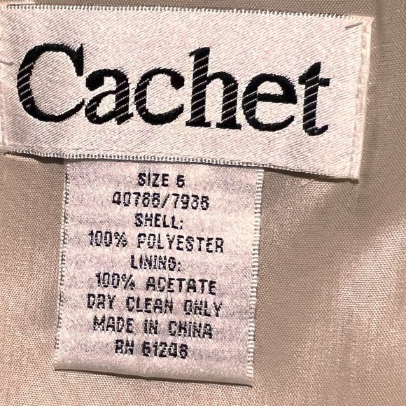 📌Cachet Beautiful Evening Dress w/ Jacket - Mother of the Bride - Formal - Ball - Picture 14 of 16